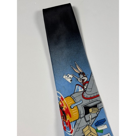 Vintage 1997 Looney Tunes Bugs Bunny Tie Stamp Collection ACME - Picture 3 of 5